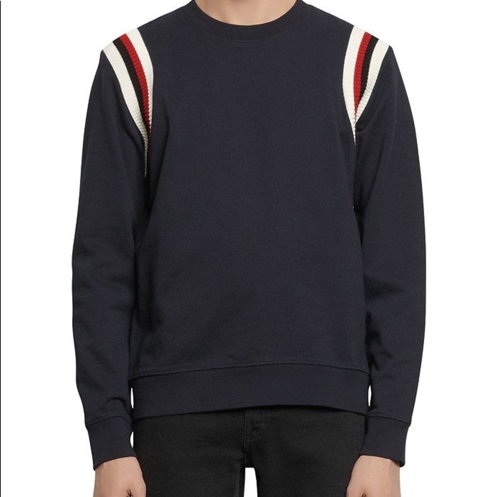 SANDRO BLUE SWEATSHIRT NEW WITH TAGS